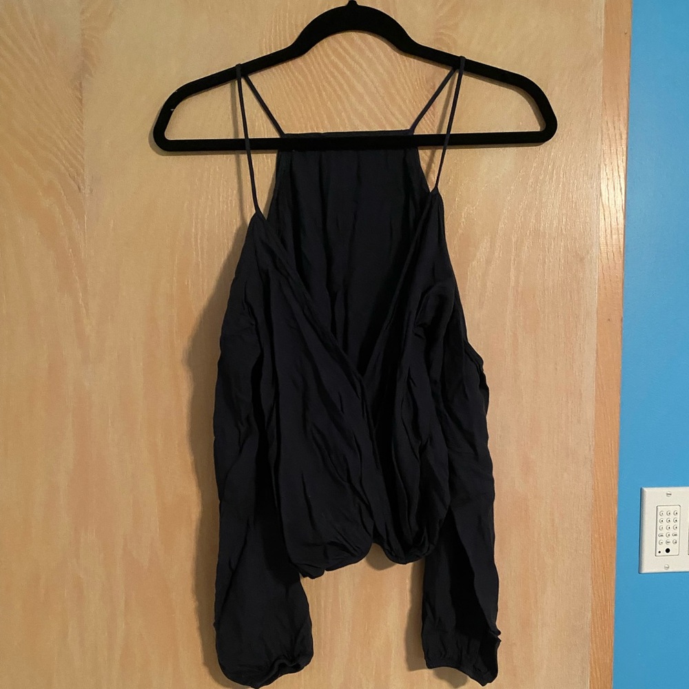 Brandy Melville Navy Blouse